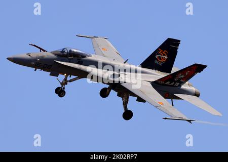 RIAT 2022 EF-18A Hornet Spanische Luftwaffe Stockfoto