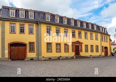 Goethehaus am Frauenplan, Weimar, Thüringen, Deutschland Stockfoto