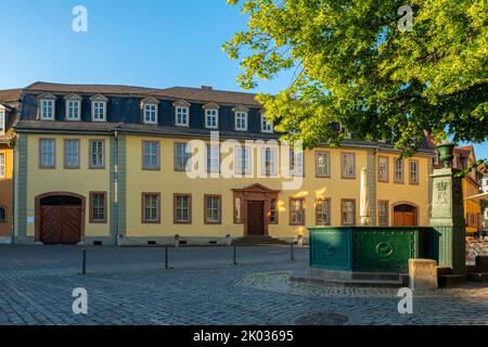 Goethehaus am Frauenplan, Weimar, Thüringen, Deutschland Stockfoto