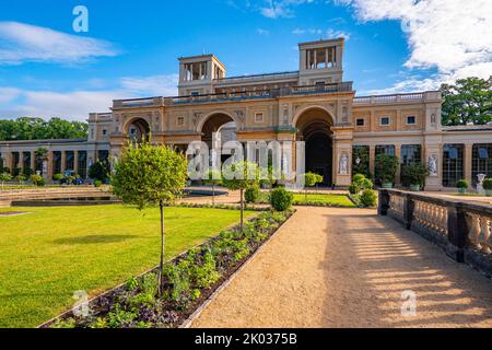 Orangery Palace, Sanssouci Park, Potsdam, Brandenburg, Deutschland Stockfoto