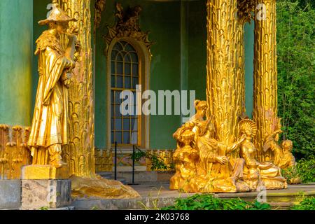 Chinese Tea House, Park Sanssouci, Potsdam, Brandenburg, Deutschland Stockfoto