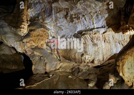 Grotto de la Malatière Stockfoto