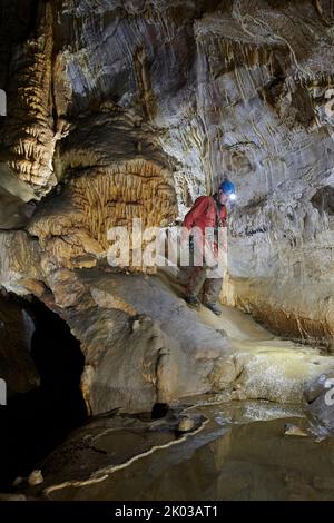 Grotto de la Malatière Stockfoto