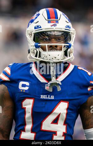 Buffalo Bills Wide Receiver Stefon Diggs (14) während eines NFL-Spiels gegen die Los Angeles Rams, Donnerstag, 8. September 2022, im SoFi Stadium, In Inglewo Stockfoto