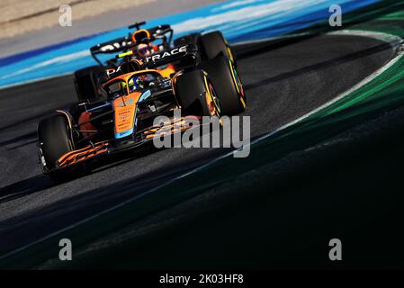 Lando Norris (GBR) McLaren MCL36. Großer Preis von Italien, Freitag, 9.. September 2022. Monza Italien. Stockfoto