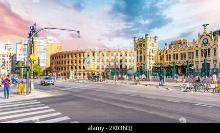 Valencia Nordbahnhof, Spanien Stockfoto