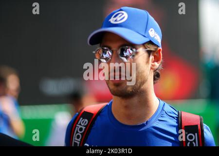 Monza, MB, Italien. 9. September 2022. Antonio Giovinazzi (ITA) - Reservefahrer Scuderia Ferrari.während DER FORMEL 1 PIRELLI GRAN PREMIO D'ITALIA 2022, Monza, ITALIEN (Bildnachweis: © Alessio De Marco/ZUMA Press Wire) Bildnachweis: ZUMA Press, Inc./Alamy Live News Stockfoto