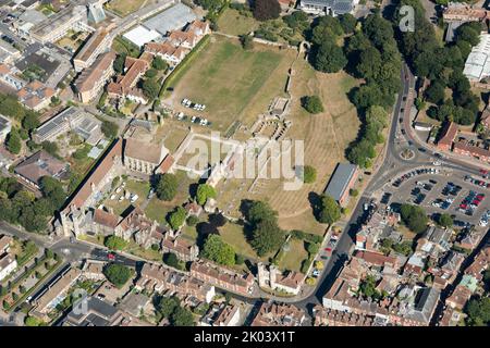 St. Augustine's Abbey und St. Augustine's College, Kent, 2016. Stockfoto