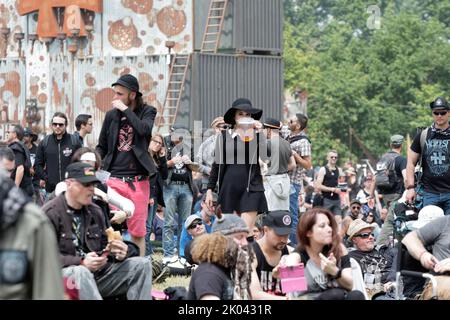 Ambiance HELLFEST, Clisson, FRANKREICH , 18/06/2016 Florent 'MrCrash' B. Stockfoto