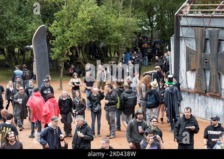 Ambiance HELLFEST, Clisson, FRANKREICH , 18/06/2016 Florent 'MrCrash' B. Stockfoto