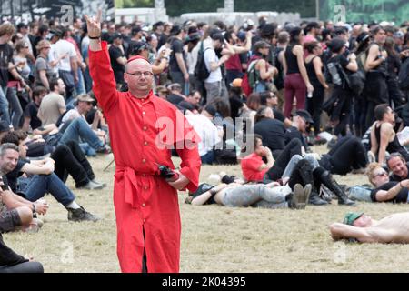 Ambiance HELLFEST, Clisson, FRANKREICH , 18/06/2016 Florent 'MrCrash' B. Stockfoto