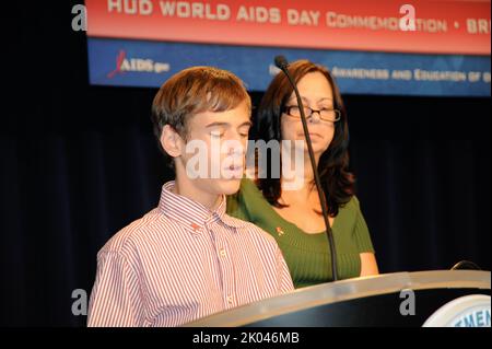 210108 - Welt-Aids-Tag. Stockfoto