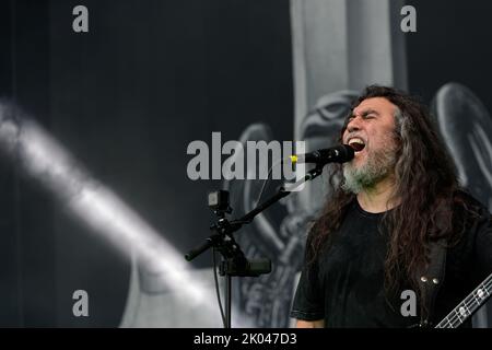 SLAYER HELLFEST, Clisson, FRANKREICH , 19/06/2016 Florent 'MrCrash' B. Stockfoto