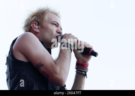 SUM41 SZIGET, Budapest, UNGARN, 14/08/2016 Florent 'MrCrash' B. Stockfoto