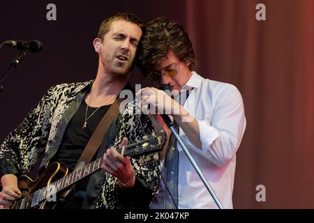 DIE LETZTEN SCHATTENPUPPEN SZIGET, Budapest, UNGARN, 16/08/2016 Florent 'MrCrash' B. Stockfoto