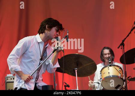 DIE LETZTEN SCHATTENPUPPEN SZIGET, Budapest, UNGARN, 16/08/2016 Florent 'MrCrash' B. Stockfoto