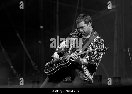 DIE LETZTEN SCHATTENPUPPEN SZIGET, Budapest, UNGARN, 16/08/2016 Florent 'MrCrash' B. Stockfoto