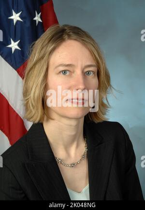 Offizielles Porträt von Dominique Blom, Stellvertretender Staatssekretär, Büro für öffentliche Wohnungsinvestitionen, öffentlicher und indischer Wohnungsbau. Stockfoto