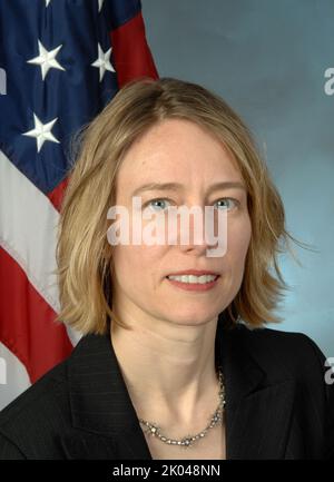 Offizielles Porträt von Dominique Blom, Stellvertretender Staatssekretär, Büro für öffentliche Wohnungsinvestitionen, öffentlicher und indischer Wohnungsbau. Stockfoto