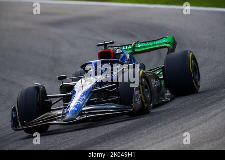 Monza, Italien. 27. Januar 2022. #23 Alexander Albon Williams Mercedes beim italienischen GP, 8-11. September 2022 auf der Monza-Strecke, Formel 1 Weltmeisterschaft 2022. 09/09/2022 Foto Federico Basile/Insidefoto Kredit: Insidefoto di andrea staccioli/Alamy Live News Stockfoto