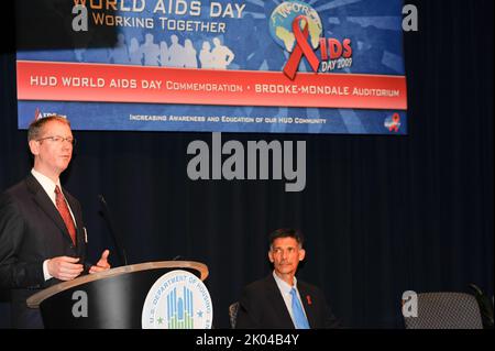 210108 - Welt-Aids-Tag. Stockfoto