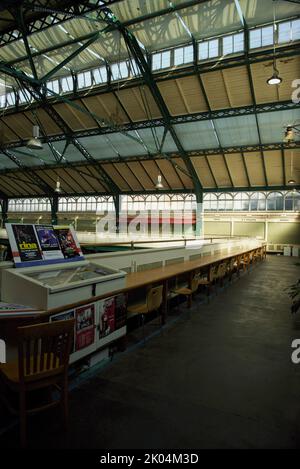 Cardiff, Wales, August 12. 2022, 'Cardiff public Indoor Covered Market', victorian. Stockfoto