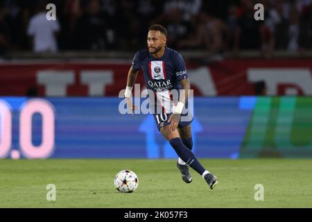 Paris, Frankreich, 6.. September 2022. Neymar Jr von PSG während des UEFA Champions League-Spiels im Parc des Princes, Paris. Bildnachweis sollte lauten: Jonathan Moscrop / Sportimage Stockfoto