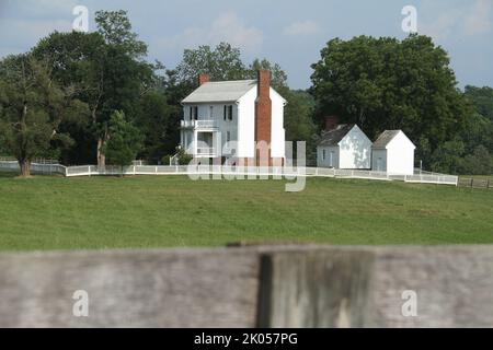 Appomattox Court House Historical Park, VA, USA: The Bocock–Isbell House Stockfoto