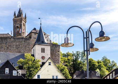 Turm von Wilhelmsturm/Wilhelmstower in Dillenburg Hessen. Stockfoto