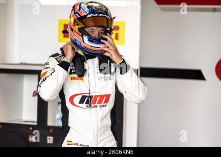 DE MARTIN Alberto, NM Racing Team, Mercedes-AMG GT4, Porträt während des Laufs 5. des Championnat de France FFSA GT 2022, vom 11. Bis 13. September auf dem Circuit de Lédenon in Lédenon, Frankreich - Foto Marc de Mattia / DPPI Stockfoto