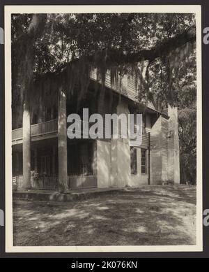 Nicht identifiziertes Haus, Natchez vic., Adams County, Mississippi, 1938. Stockfoto