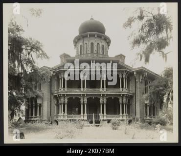 Longwood, Natchez, Adams County, Mississippi, 1938. Stockfoto