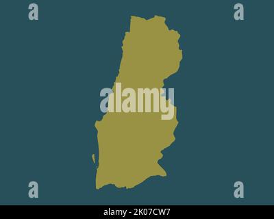 Namibe, Provinz Angola. Einfarbige Form Stockfoto