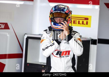 DE MARTIN Alberto, NM Racing Team, Mercedes-AMG GT4, Porträt während des Laufs 5. des Championnat de France FFSA GT 2022, vom 11. Bis 13. September auf dem Circuit de Lédenon in Lédenon, Frankreich - Foto Marc de Mattia / DPPI Stockfoto