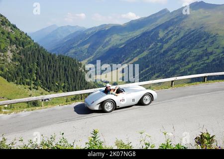 Oldtimer-Rallye Ennstal Classic 2022, AFM Typ 50, Baujahr 1950, Soelkpass, Steiermark, Österreich Stockfoto