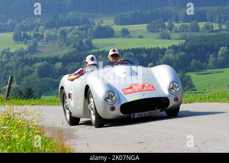 Oldtimer-Rallye Ennstal Classic 2022, AFM Typ 50, Baujahr 1950, Steiermark, Österreich Stockfoto