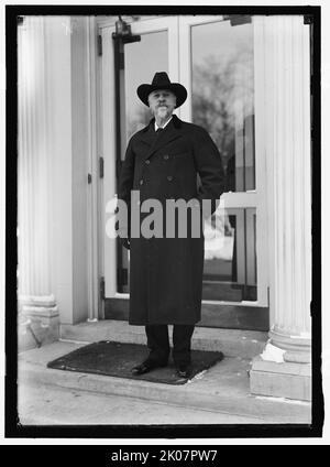 Buffalo Bill Cody, zwischen 1913 und 1917. Amerikanischer Showman, Gewehrschütze, Soldat- und Bisonjäger, Reiter für den Pony Express im Alter von 15 Jahren. Stockfoto