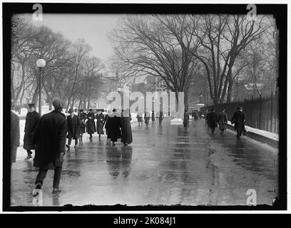 Street Scene, Washington, D.C., zwischen 1913 und 1918. Stockfoto