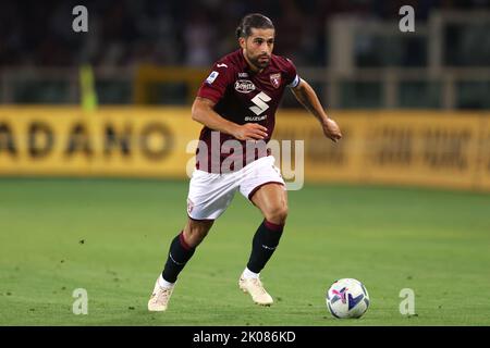 Turin, Italien, 5.. September 2022. Ricardo Rodriguez vom FC Turin während des Spiels der Serie A im Stadio Grande Torino, Turin. Bildnachweis sollte lauten: Jonathan Moscrop / Sportimage Stockfoto