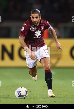 Turin, Italien, 5.. September 2022. Ricardo Rodriguez vom FC Turin während des Spiels der Serie A im Stadio Grande Torino, Turin. Bildnachweis sollte lauten: Jonathan Moscrop / Sportimage Stockfoto