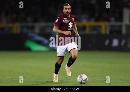 Turin, Italien, 5.. September 2022. Ricardo Rodriguez vom FC Turin während des Spiels der Serie A im Stadio Grande Torino, Turin. Bildnachweis sollte lauten: Jonathan Moscrop / Sportimage Stockfoto