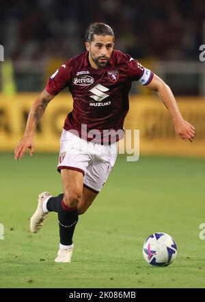 Turin, Italien, 5.. September 2022. Ricardo Rodriguez vom FC Turin während des Spiels der Serie A im Stadio Grande Torino, Turin. Bildnachweis sollte lauten: Jonathan Moscrop / Sportimage Stockfoto