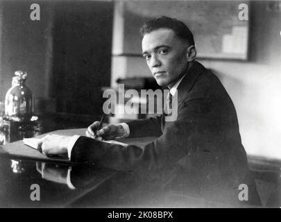 John Edgar Hoover (1. Januar 1895 - 2. Mai 1972) war ein amerikanischer Strafverfolgungsverwalter, der als erster Direktor des Federal Bureau of Investigation (FBI) der Vereinigten Staaten fungierte Stockfoto