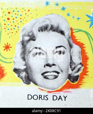 Doris Day (geboren Doris Mary Anne Kappelhoff; 3. April 1922 - 13. Mai 2019) war eine amerikanische Schauspielerin, Sängerin und Tierschutzaktivistin Stockfoto