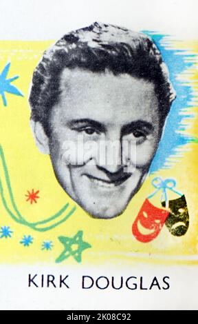 Kirk Douglas (geboren Issur Danielovitch; 9. Dezember 1916 - 5. Februar 2020) war ein amerikanischer Schauspieler und Filmemacher Stockfoto