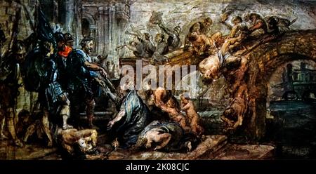 Pry de Paris par Henry V, c1620-1631, Gemälde von Sir Peter Paul Rubens (28. Juni 1577 - 30. Mai 1640) war ein flämischer Künstler und Diplomat aus dem Herzogtum Brabant in den südlichen Niederlanden (heute Belgien) Stockfoto