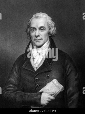 Spencer Perceval KC (1. November 1762 - 11. Mai 1812) war ein britischer Staatsmann und Rechtsanwalt, der von Oktober 1809 bis zu seiner Tötung im Mai 1812 als Premierminister des Vereinigten Königreichs diente. Perceval ist der einzige britische Premierminister, der ermordet wurde, und der einzige Generalanwalt oder Generalanwalt, der Premierminister geworden ist Stockfoto