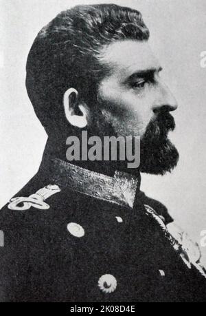 Ferdinand (Ferdinand Viktor Albert Meinrad; 24. August 1865 - 20. Juli 1927) war von 1914 bis zu seinem Tod 1927 König von Rumänien. Ferdinand war der zweite Sohn von Leopold, Prinz von Hohenzollern und Infantin Antonia von Portugal, Tochter von Ferdinand II. Von Portugal und Maria II. Von Portugal Stockfoto