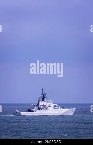 Küstenpatrouillenboot HMS Mersey P283 Stockfoto