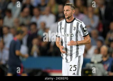 PARIS - Adrien Rabiot vom FC Juventus während des UEFA Champions League-Spiels zwischen Paris Saint-Germain und dem FC Juventus am 6. September 2022 im Parc des Princes in Paris, Frankreich. ANP / Dutch Height / GERRIT VAN COLOGNE Stockfoto